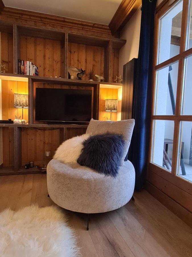 Arc 1950 Appartement De Standing Refuge Du Montagnard, Vue Incroyable Sur Le Montblanc, Skis Aux Pieds Acces Spa Et Piscine Les Arcs  Экстерьер фото